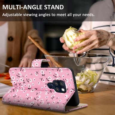 Huawei MATE 20 Plånboksfodral Skal (Rosa)