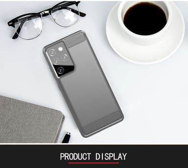 Samsung Galaxy S21 ULTRA Skal Fodral Case (Grå)