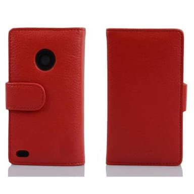 Skal HTC Desire 300 Plånboksfodral (Röd)