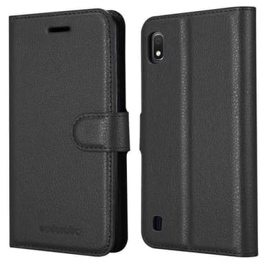 Samsung Galaxy A10 / M10 Plånboksfodral Skal (Svart)