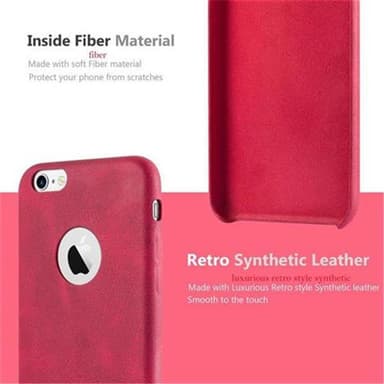 iPhone 6 / 6S Skal Fodral Case (Röd)