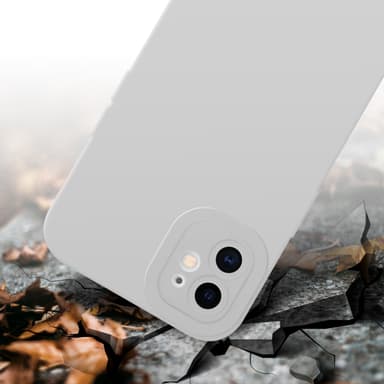 iPhone 12 Skal Fodral Case (Vit)