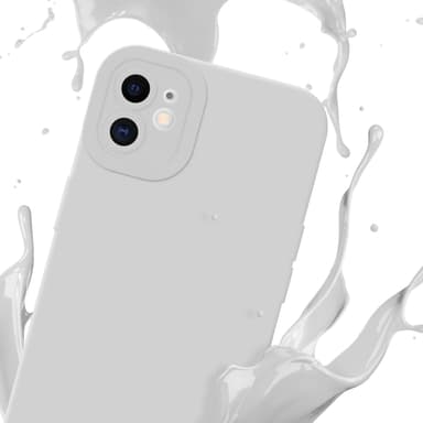 iPhone 12 Skal Fodral Case (Vit)