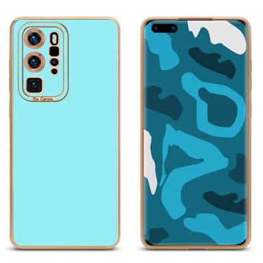 Huawei P40 PRO / P40 PRO+ Skal Fodral Case (Turkos)