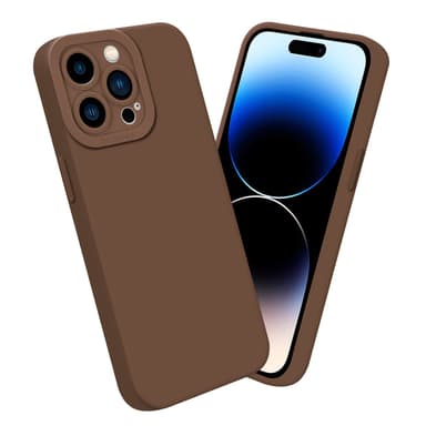 iPhone 14 PRO Skal Fodral Case (Brun)