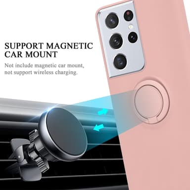 Skal Samsung Galaxy S22 ULTRA Fodral Case (Rosa)