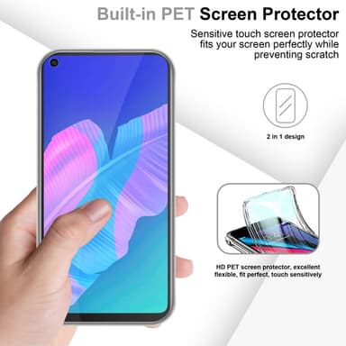 Skal Huawei P40 LITE E Fodral Case (Genomskinlig)