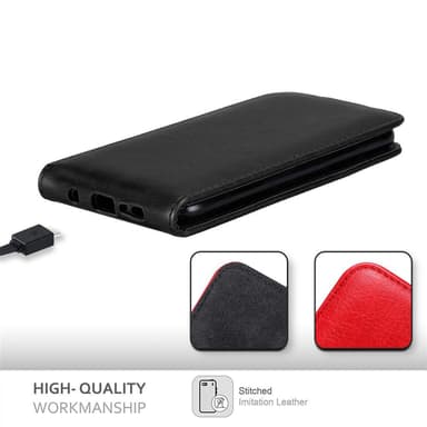 WIKO VIEW PRIME Flipfodral Skal (Svart)