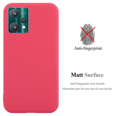 Skal Realme 9 4G / 9 PRO+ Fodral Case (Röd)