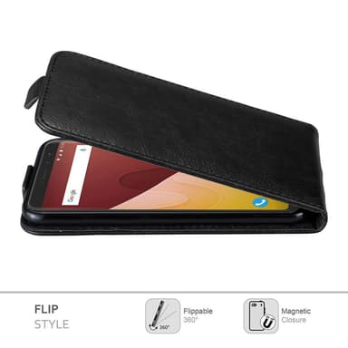 WIKO VIEW PRIME Flipfodral Skal (Svart)