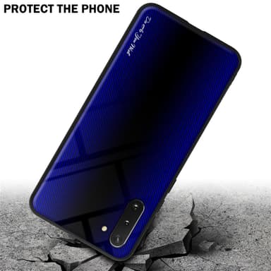 Samsung Galaxy NOTE 10 Skal Fodral Case (Lila)