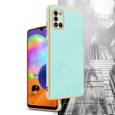 Samsung Galaxy A31 Skal Fodral Case (Grön)