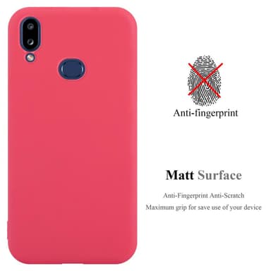Skal Samsung Galaxy A10s / M01s Fodral Case (Röd)