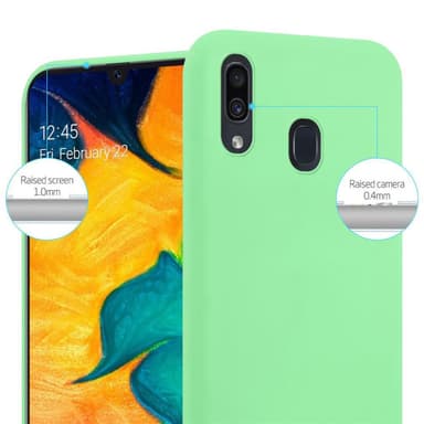Skal Samsung Galaxy A20 / A30 / M10s Fodral Case (Grön)