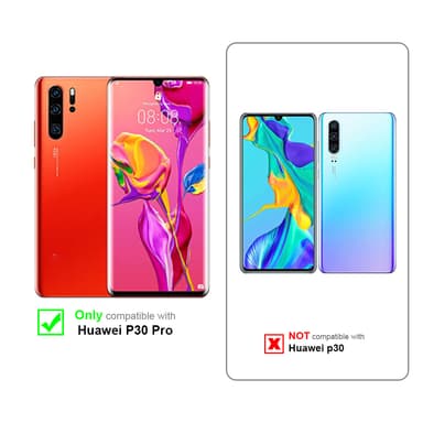 Huawei P30 PRO Skal Fodral Case (Lila)