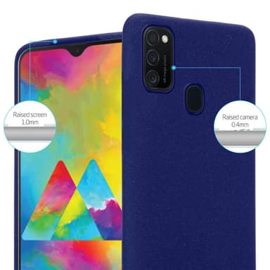 Skal Samsung Galaxy M21 / M30s Fodral Case (Blå)
