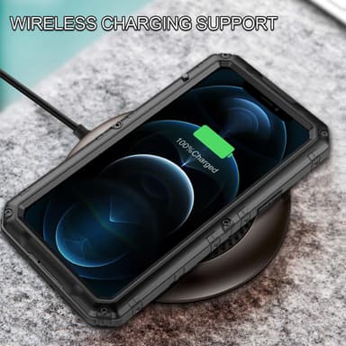 iPhone 12 PRO Skal Fodral Case (Svart)