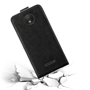 Motorola MOTO C Flipfodral Skal (Svart)