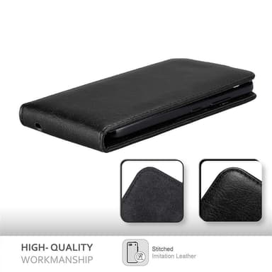 Motorola MOTO C Flipfodral Skal (Svart)