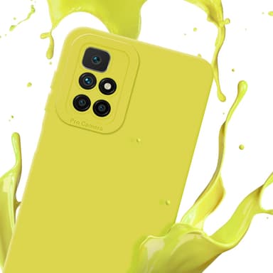 Xiaomi RedMi 10 Skal Fodral Case (Gul)