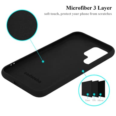 Samsung Galaxy S22 ULTRA Skal Fodral Case (Svart)