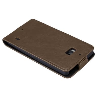 Nokia Lumia 929 / 930 Flipfodral Skal (Brun)