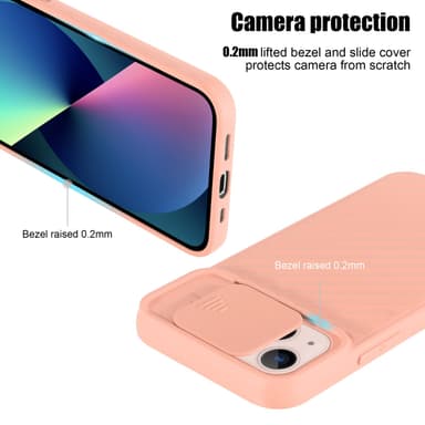 iPhone 13 Skal Fodral Case (Rosa)
