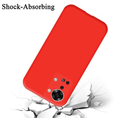 OnePlus Nord 2T Skal Fodral Case (Röd)