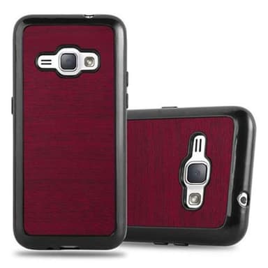 Samsung Galaxy J1 2016 Skal Fodral Case (Röd)