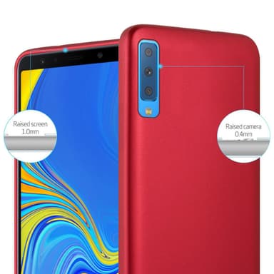 Skal Samsung Galaxy A7 2018 Fodral Case (Röd)