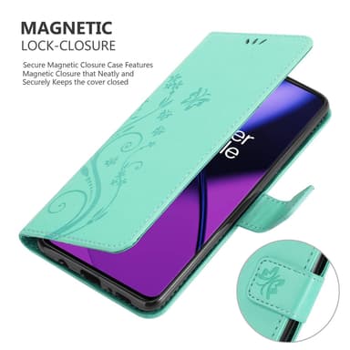 OnePlus 11 5G Plånboksfodral Skal (Turkos)