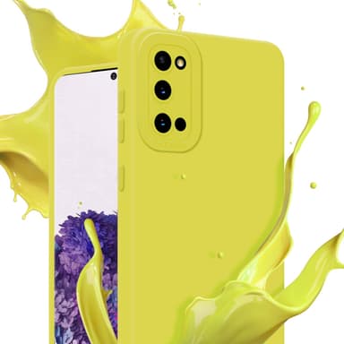 Samsung Galaxy S20 Skal Fodral Case (Gul)