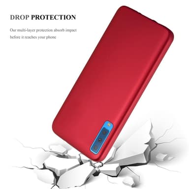 Skal Samsung Galaxy A7 2018 Fodral Case (Röd)