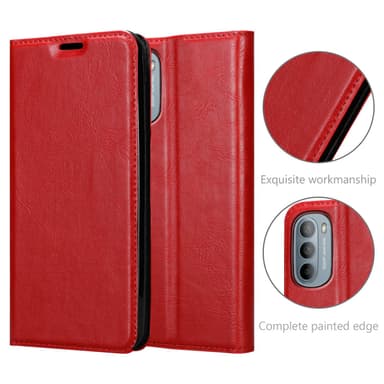 Motorola MOTO G31 / G41 Skal Fodral Case (Röd)