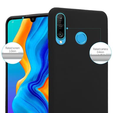 Skal Huawei P30 LITE Fodral Case (Svart)