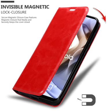 Motorola MOTO G31 / G41 Skal Fodral Case (Röd)