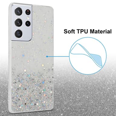Samsung Galaxy S21 ULTRA Skal Fodral Case (Transparent)