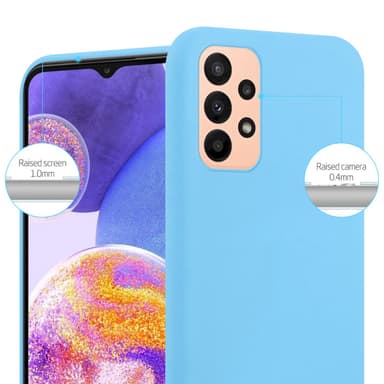 Skal Samsung Galaxy A23 4G Fodral Case (Blå)