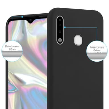 Skal Samsung Galaxy A70e Fodral Case (Svart)