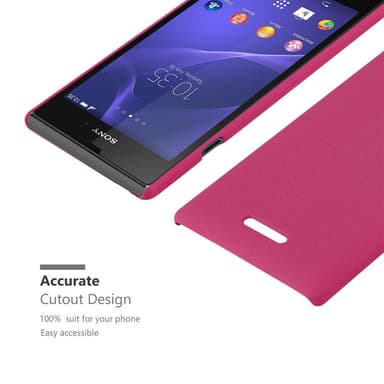 Sony Xperia T3 Skal Fodral Case (Rosa)