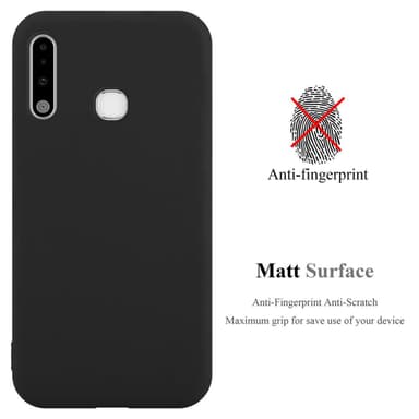 Skal Samsung Galaxy A70e Fodral Case (Svart)
