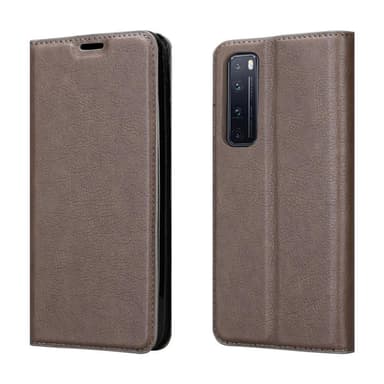 Huawei NOVA 7 PRO 5G Skal Fodral Case (Brun)
