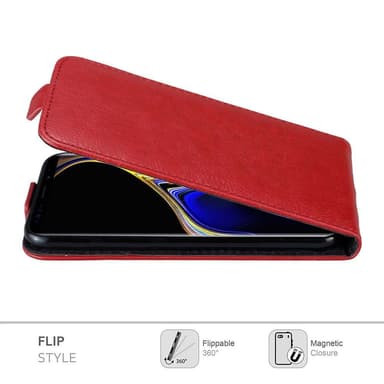 Samsung Galaxy NOTE 9 Flipfodral Skal (Röd)