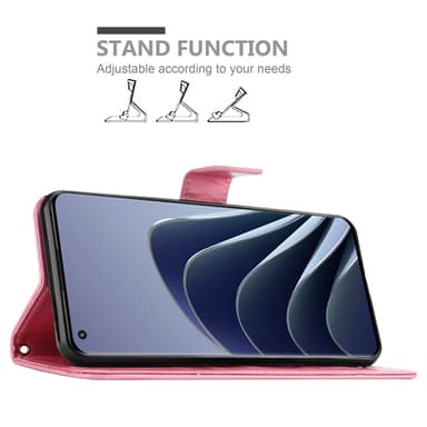 OnePlus 10 PRO 5G Plånboksfodral Skal (Rosa)