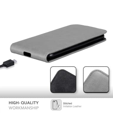 Samsung Galaxy S21 PLUS Flipfodral Skal (Grå)