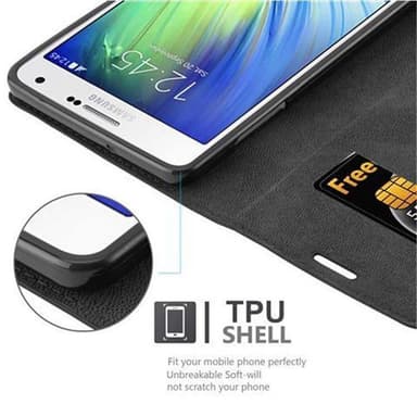 Samsung Galaxy A7 2015 Skal Fodral Case (Svart)