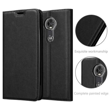 Motorola MOTO E5 PLUS Skal Fodral Case (Svart)