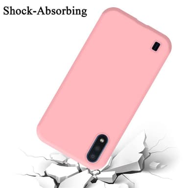 Samsung Galaxy A01 Skal Fodral Case (Rosa)