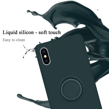 Skal iPhone XS MAX Fodral Case (Grön)
