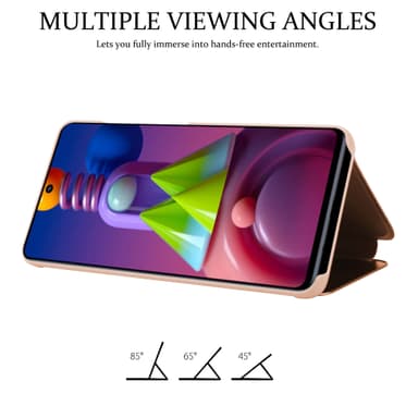 Samsung Galaxy M51 Plånboksfodral Skal (Rosa)